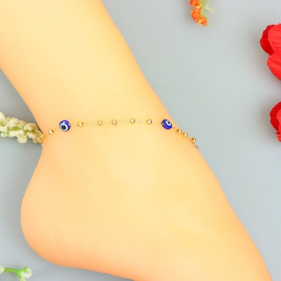 "Handmade Anklet – A Stylish Choice for Women, Thoughtful Gift Idea, EVCH1292 - Picture 10 of 12